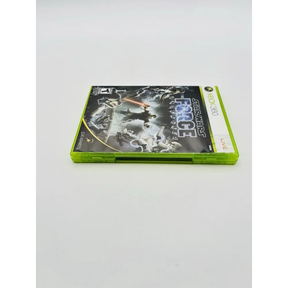 Star Wars: The Force Unleashed (Microsoft Xbox 360, 2008) CIB Complete / Tested